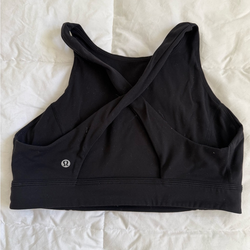 Lululemon cross back halter bra